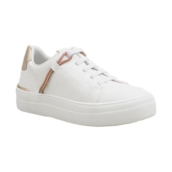 Tenis-Casual-Branco-e-Tofu-Detalhes-em-Strass-e-Metalizado-|-Comfort-Tamanho--34---Cor--BRANCO-TOFU-0